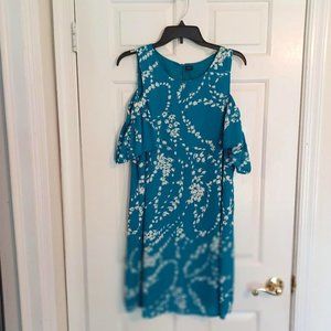 Green Print Dress NWT City Streets